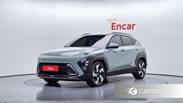 Hyundai Kona (SX2) 2023 Зеленый из Кореи