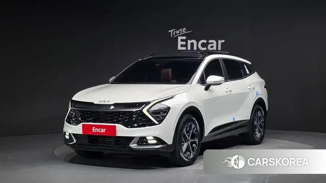 Kia Sportage 5th Generation Hybrid 2024 Белый из Кореи
