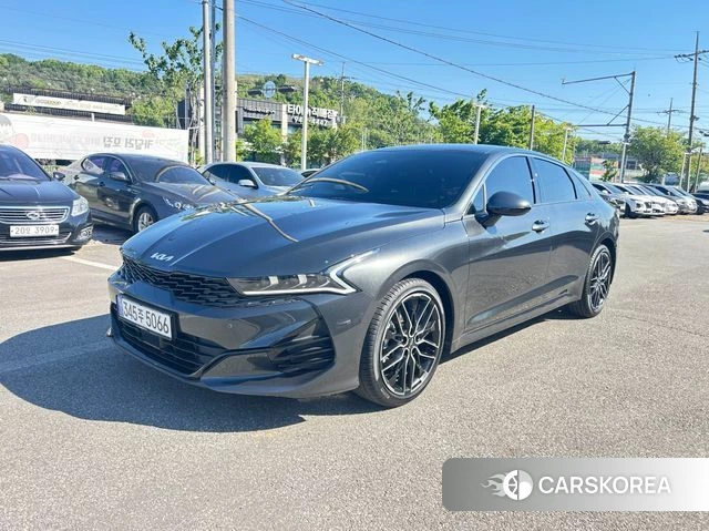 Kia K5 3rd generation 2022 Серый из Кореи