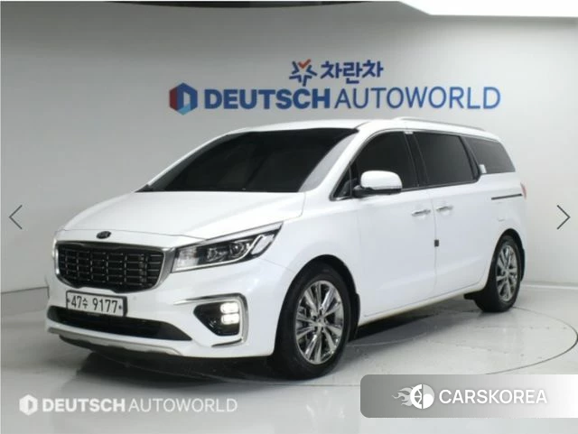 Kia The New Carnival 2018 Белый из Кореи