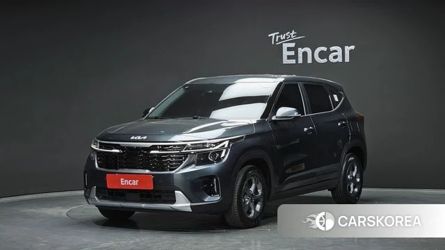 Kia The New Seltos 2023 Серый из Кореи