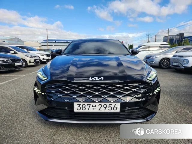 Kia K8 2021 Черный из Кореи