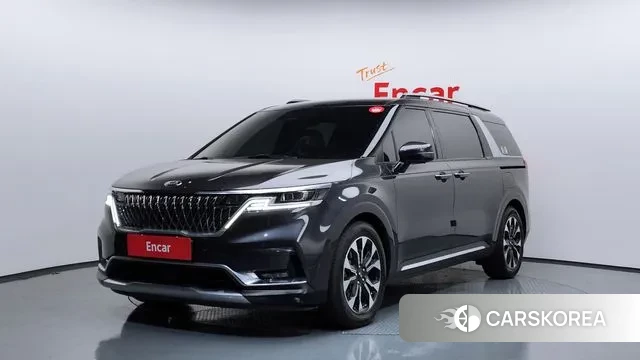Kia Carnival 4th generation 2020 Серый из Кореи
