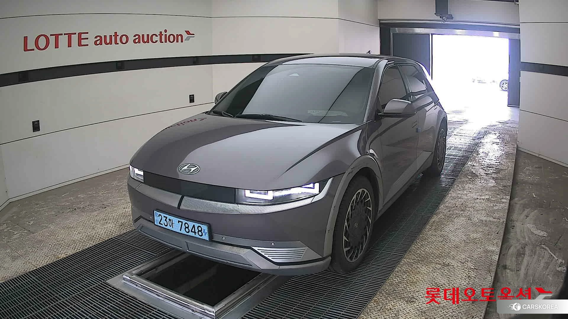 Hyundai IONIQ 5 2022 Mystic Olive Green Pearl из Кореи