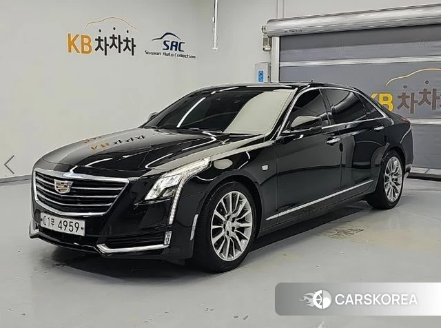 Cadillac CT6 2018 Черный из Кореи