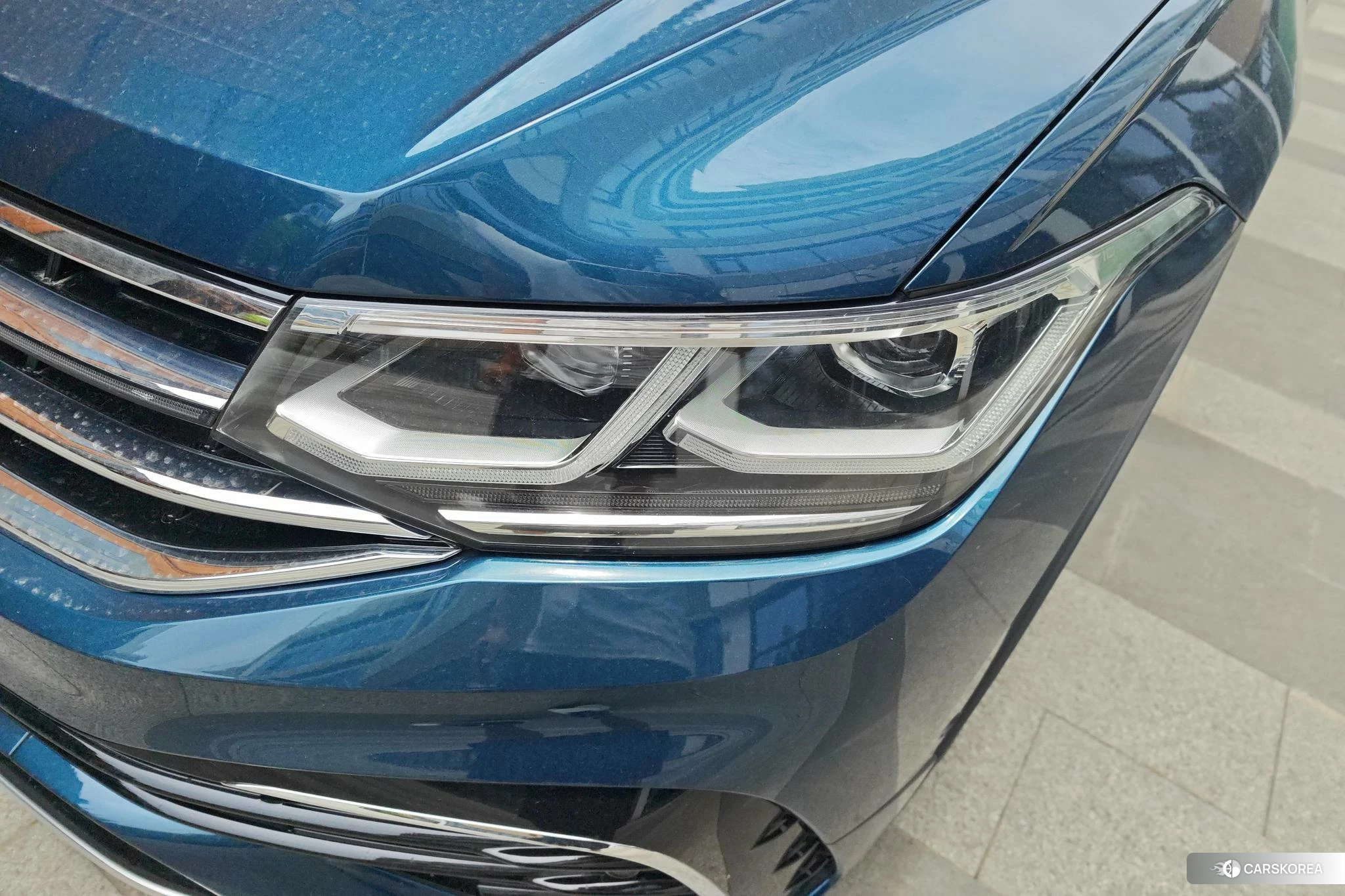 Volkswagen Tiguan L 2021 Синий из Китая