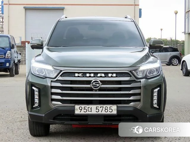Ssangyong The New Rexton Sports Cannes 2021 Темно-зеленый из Кореи