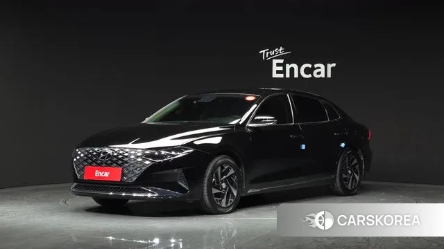 Hyundai The New Grandeur IG Hybrid 2021 Черный из Кореи