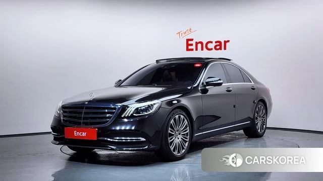 Mercedes-Benz S-Class W222 2019 Черный из Кореи