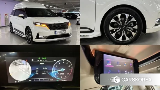 Kia Carnival 4th generation 2022 Белый из Кореи