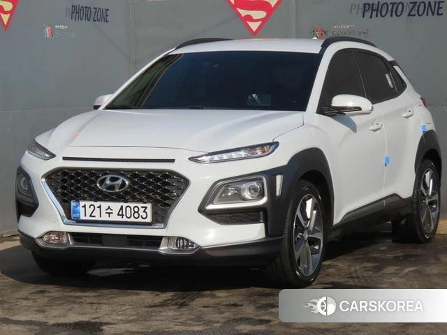 Hyundai Kona 2020 Белый из Кореи
