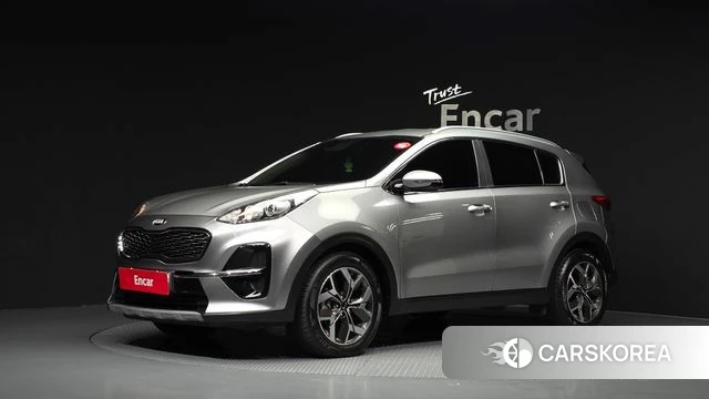 Kia Sportage The Bold 2020 Серебристо-серый из Кореи