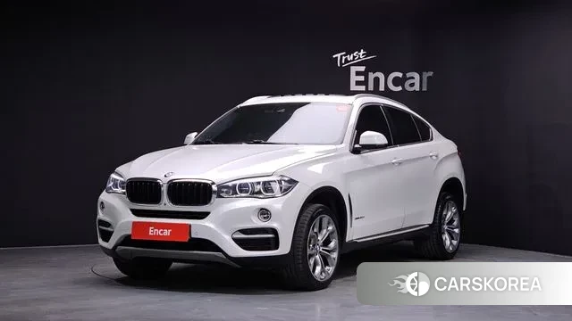 BMW X6 (F16) 2018 Белый из Кореи
