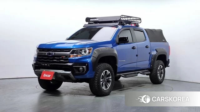 Chevrolet (GM Daewoo) Real New Colorado 2022 Синий из Кореи
