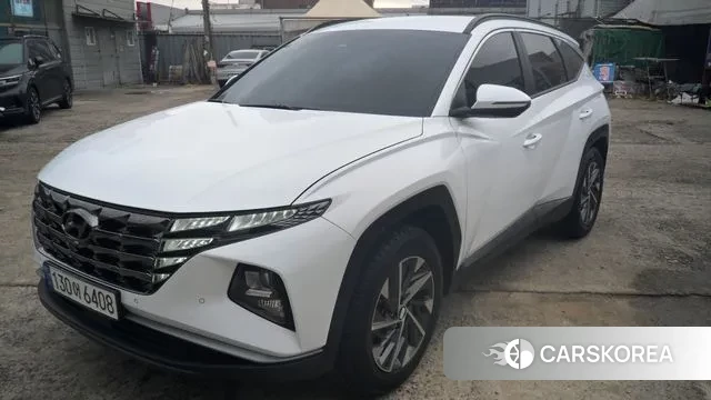 Hyundai The New Tucson (NX4) 2023 Белый из Кореи