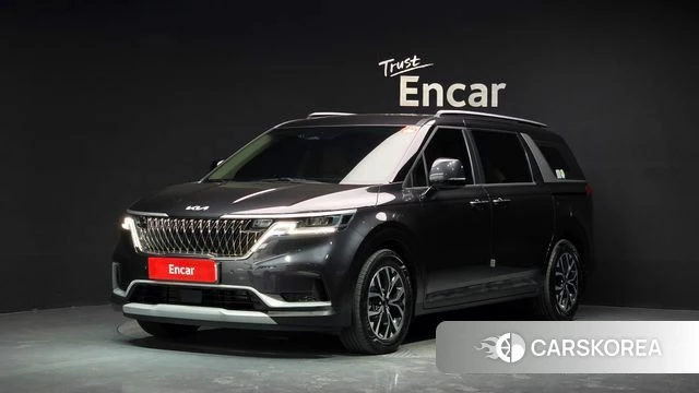 Kia Carnival 4th generation 2023 Серый из Кореи