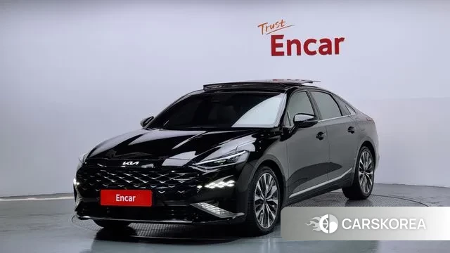 Kia K8 2021 Черный из Кореи