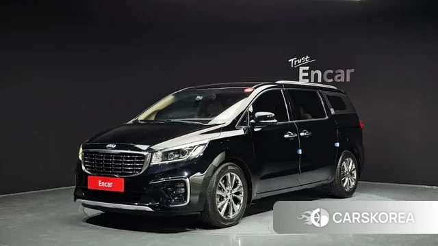 Kia The New Carnival 2019 Черный из Кореи