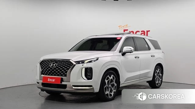 Hyundai Palisade 2022 Белый из Кореи