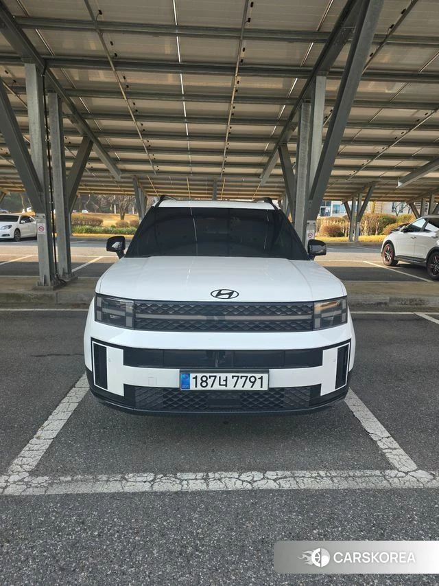 Hyundai Santa Fe (MX5) 2024 Белый из Кореи