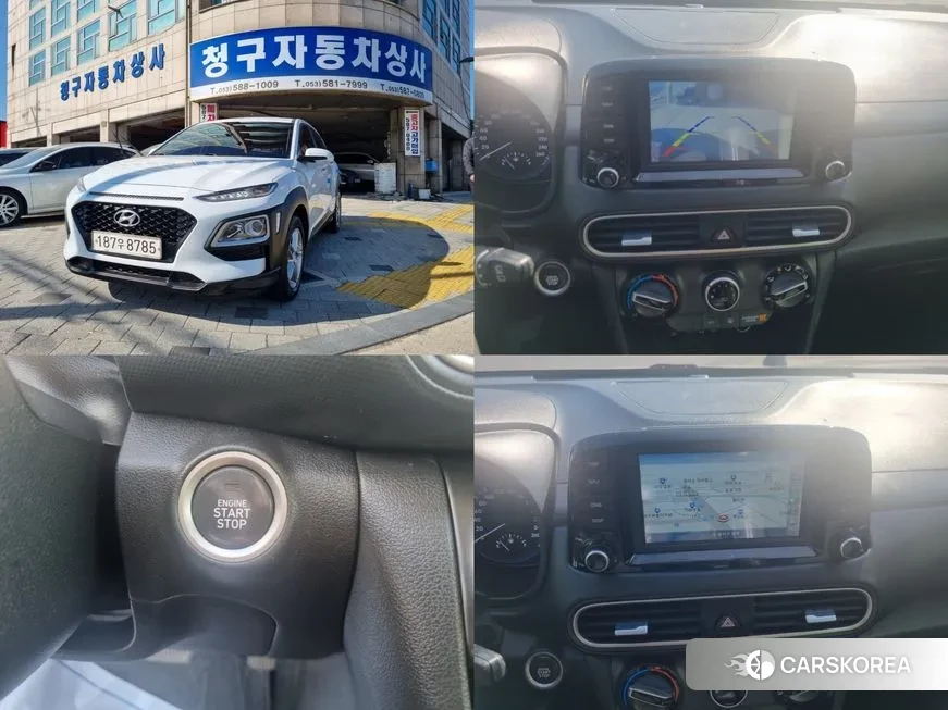 Hyundai Kona 2019 Белый из Кореи