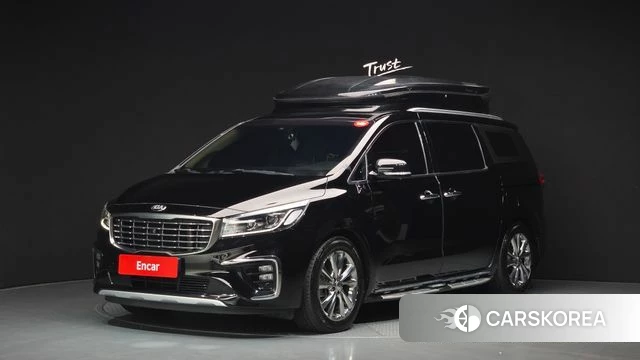 Kia The New Carnival 2019 Черный из Кореи
