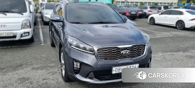 Kia The New Sorento 2019 Серебристо-серый из Кореи