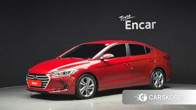 Hyundai Avante AD 2018 Красный из Кореи