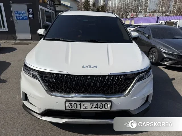 Kia Carnival 4th generation 2021 Белый из Кореи