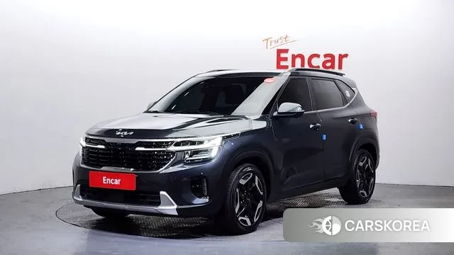 Kia The New Seltos 2023 Серый из Кореи