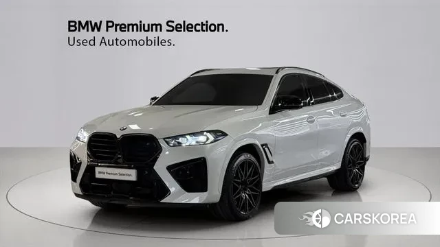 BMW X6M (G06) 2024 Жемчужный цвет из Кореи