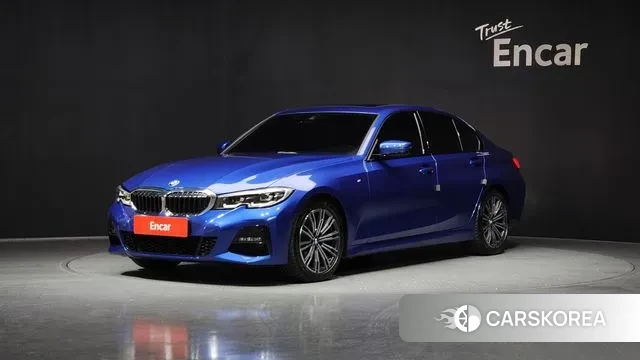 BMW 3 Series (G20) 2022 Синий из Кореи