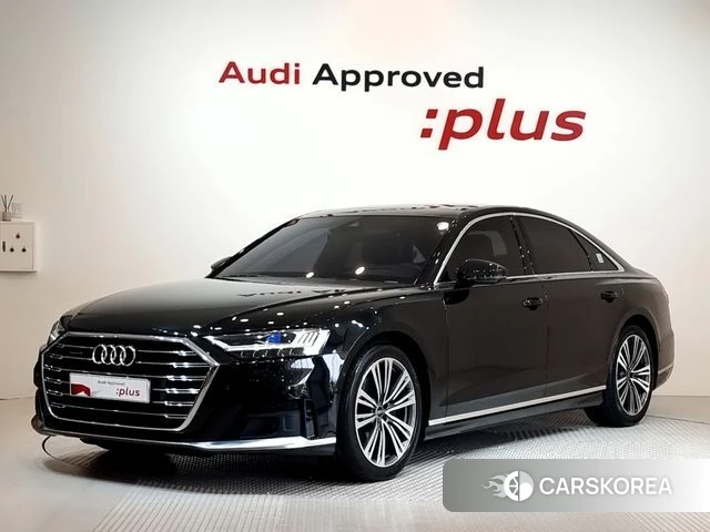 Audi A8 (D5) 2021 Черный из Кореи