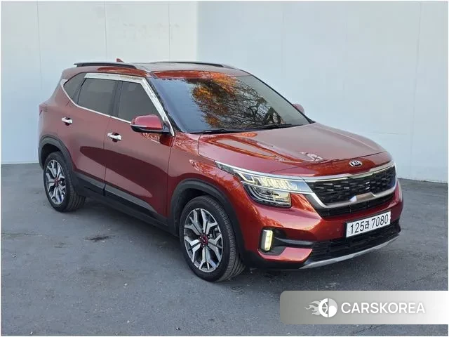 Kia Seltos 2020 Красный из Кореи