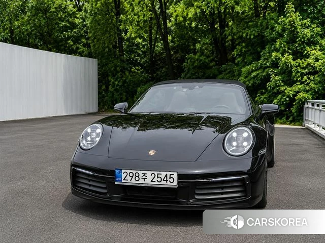 Porsche 911(992) 2021 Черный из Кореи