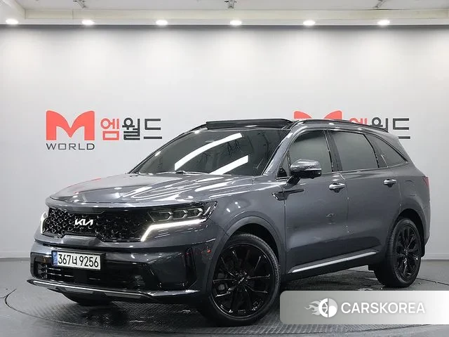 Kia Sorento 4th Generation 2022 Серый из Кореи