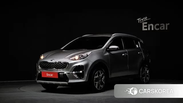 Kia Sportage The Bold 2019 Серебристо-серый из Кореи