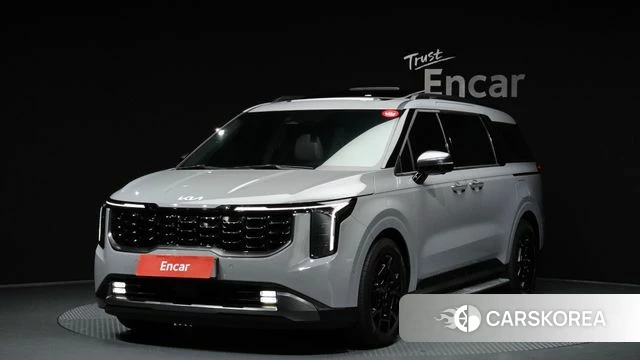 Kia The New Carnival 4th Generation 2024 Серебристо-серый из Кореи