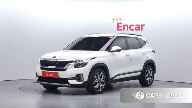 Kia Seltos 2021 Белый из Кореи