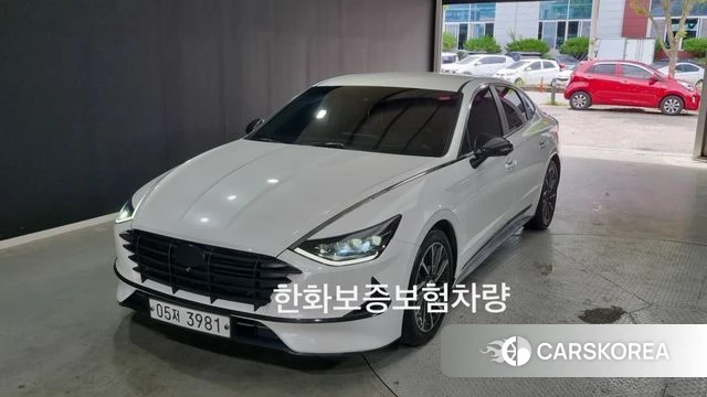 Hyundai Sonata (DN8) 2019 Белый из Кореи