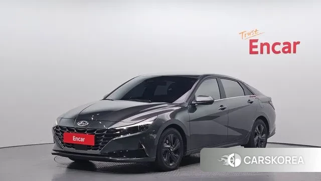 Hyundai Avante Hybrid (CN7) 2021 Серый из Кореи