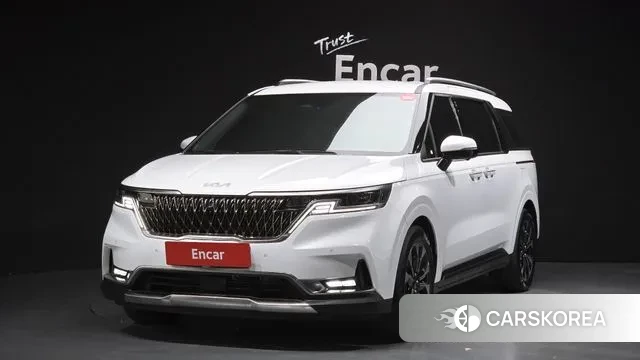 Kia Carnival 4th generation 2023 Белый из Кореи