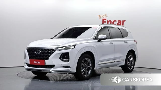 Hyundai Santa Fe TM 2018 Белый из Кореи