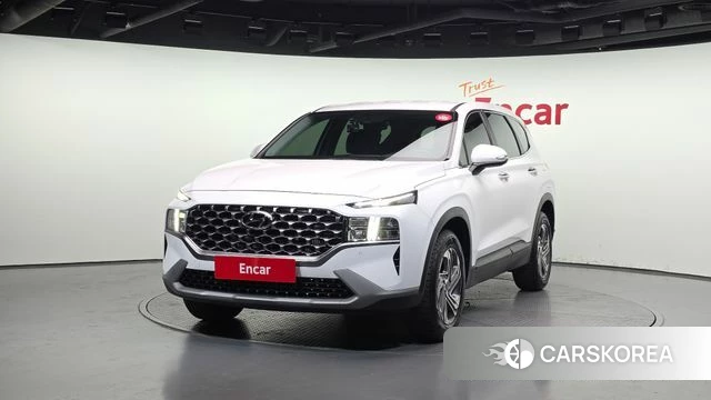 Hyundai The New Santa Fe 2022 Белый из Кореи