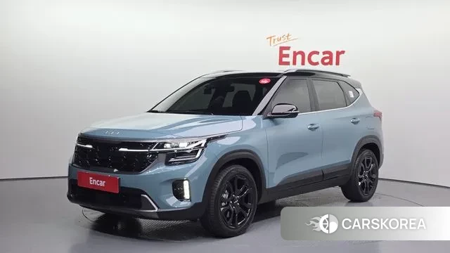 Kia The New Seltos 2023 Небесно-голубой из Кореи