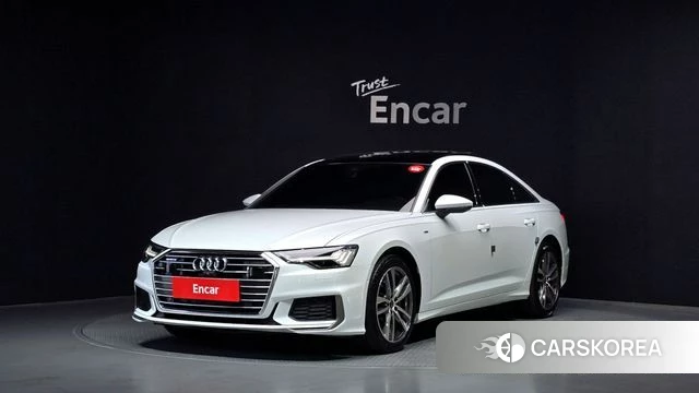 Audi A6 (C8) 2022 Белый из Кореи