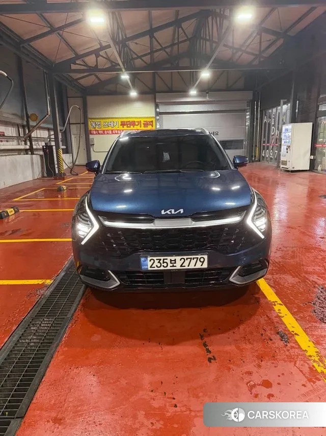 Kia Sportage 5th Generation 2022 Синий из Кореи