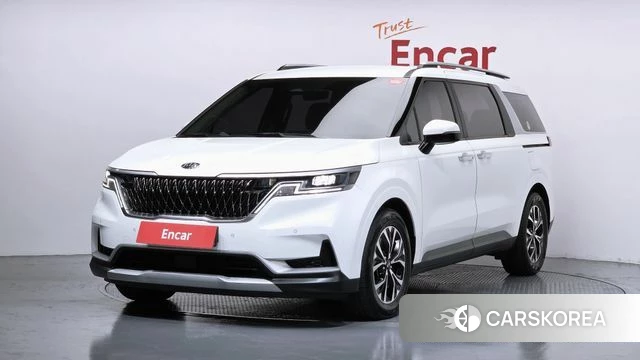 Kia Carnival 4th generation 2021 Белый из Кореи