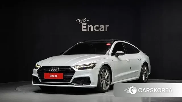 Audi A7 (4K) 2023 Белый из Кореи