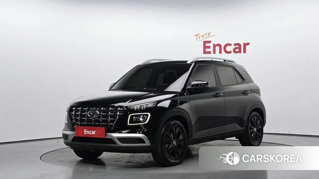 Hyundai Venue 2021 Черный из Кореи